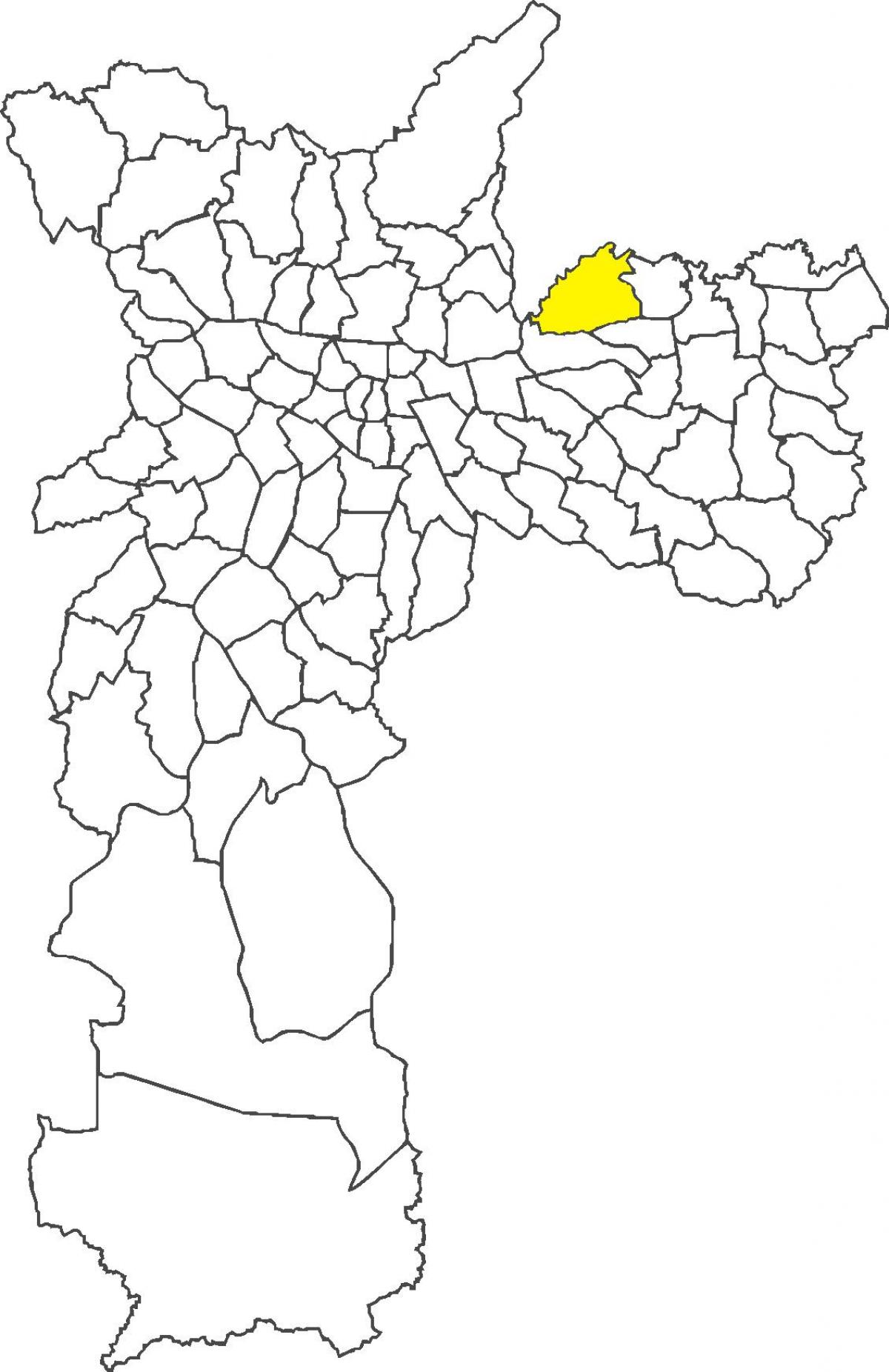 რუკა Cangaíba უბანი