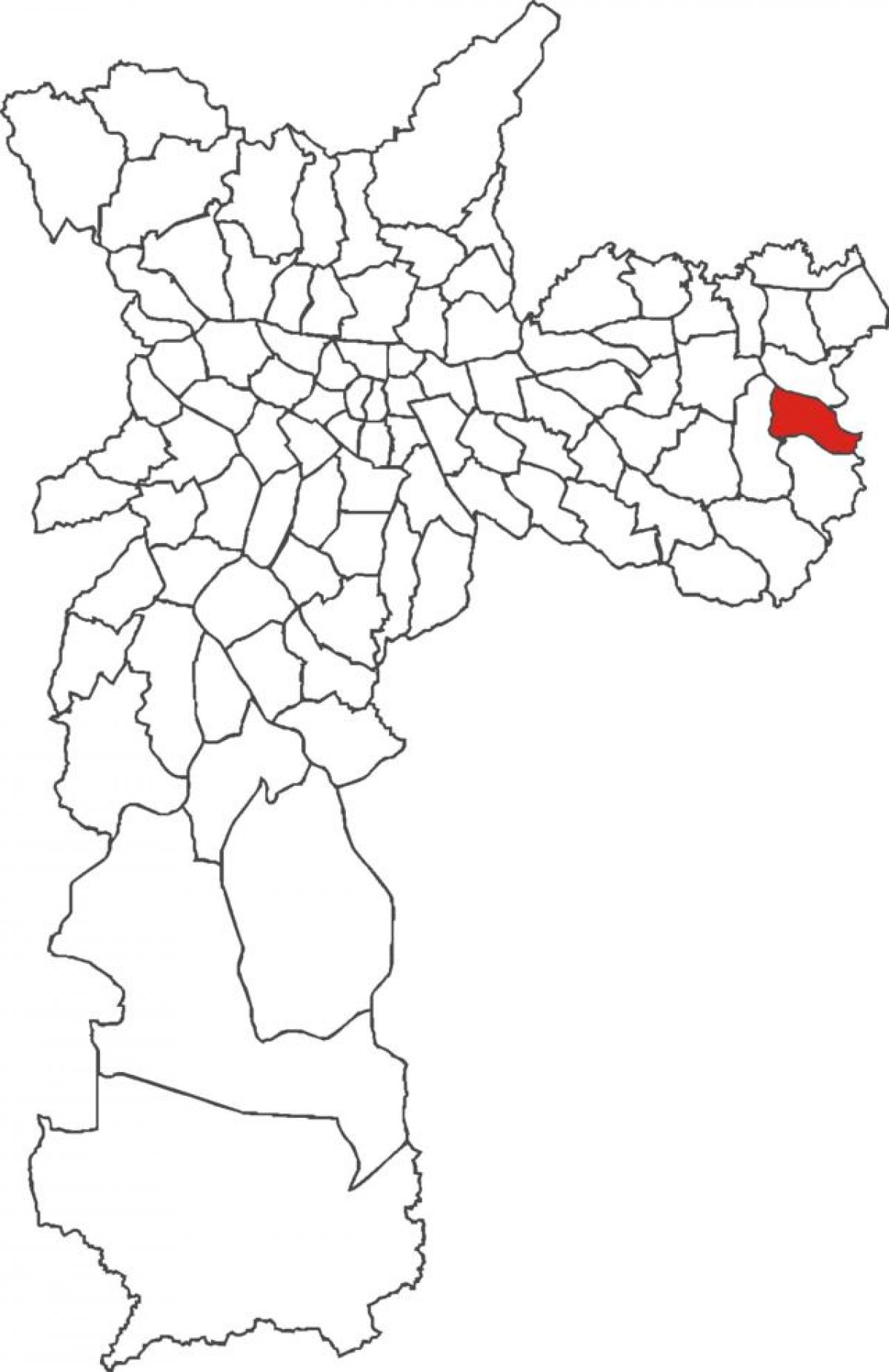 რუკა Guaianases უბანი