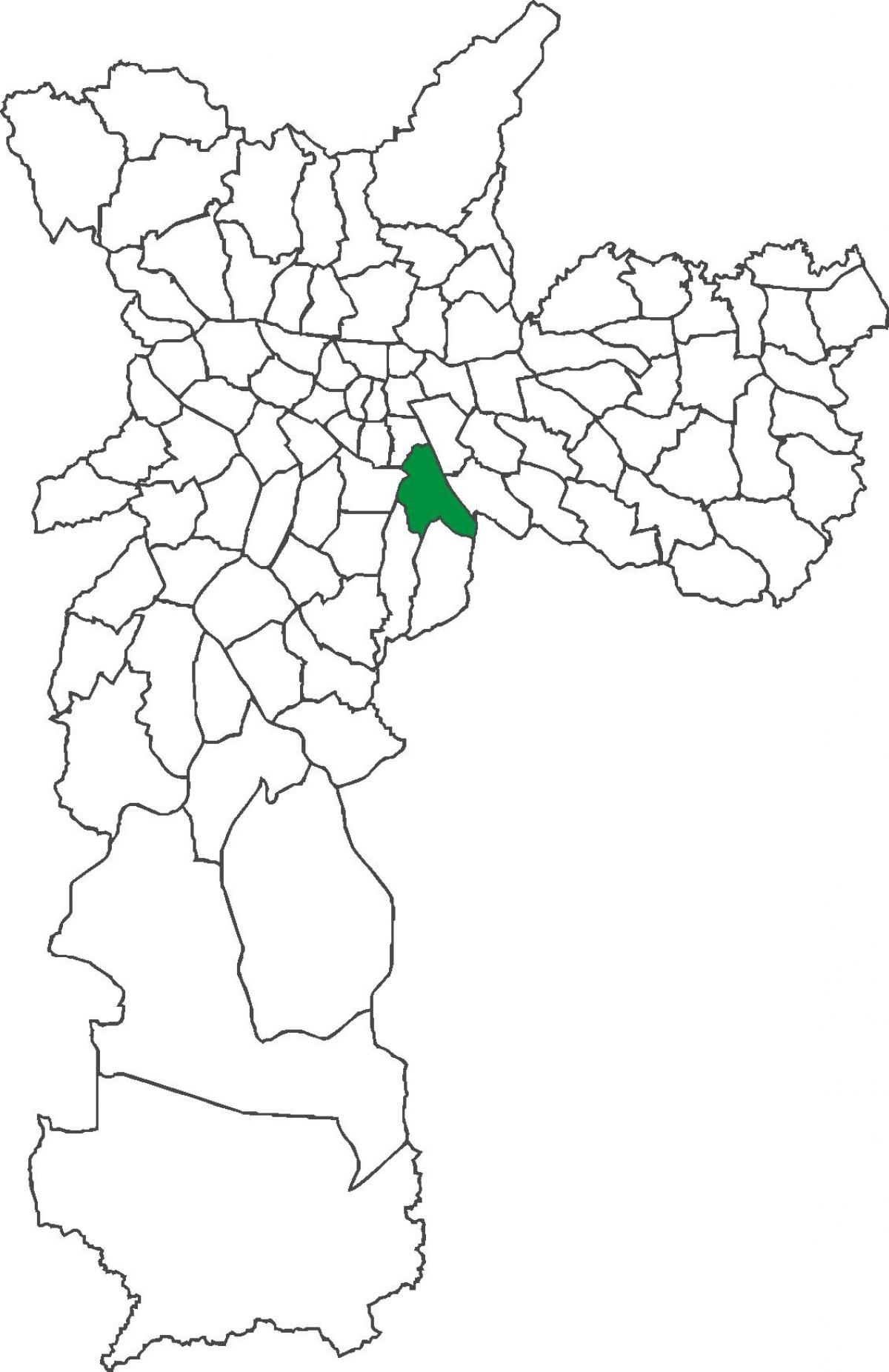 რუკა Ipiranga უბანი