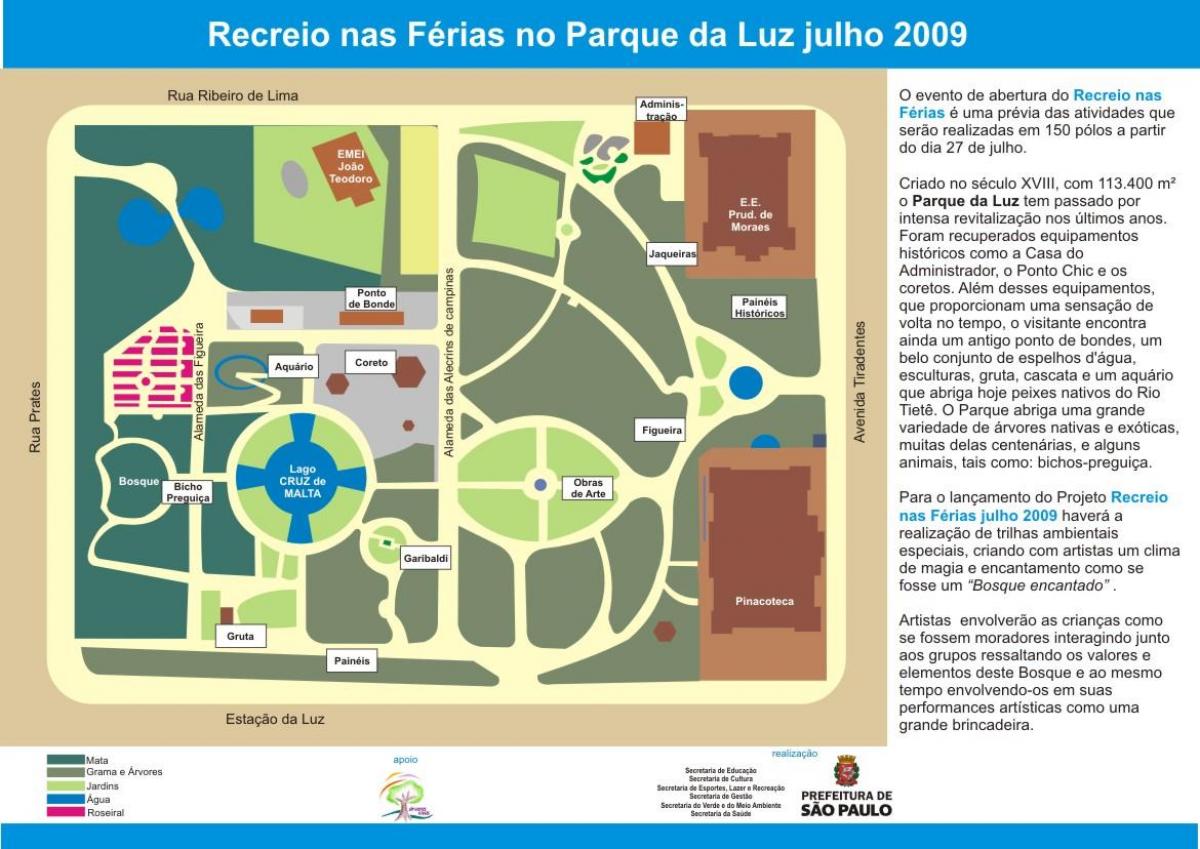 რუკა Luz პარკი São Paulo
