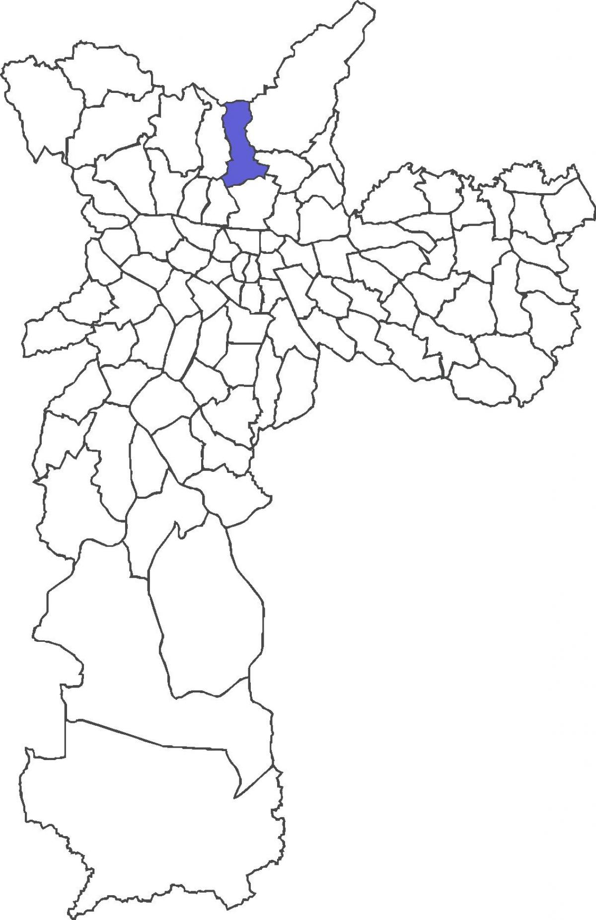 რუკა Mandaqui უბანი
