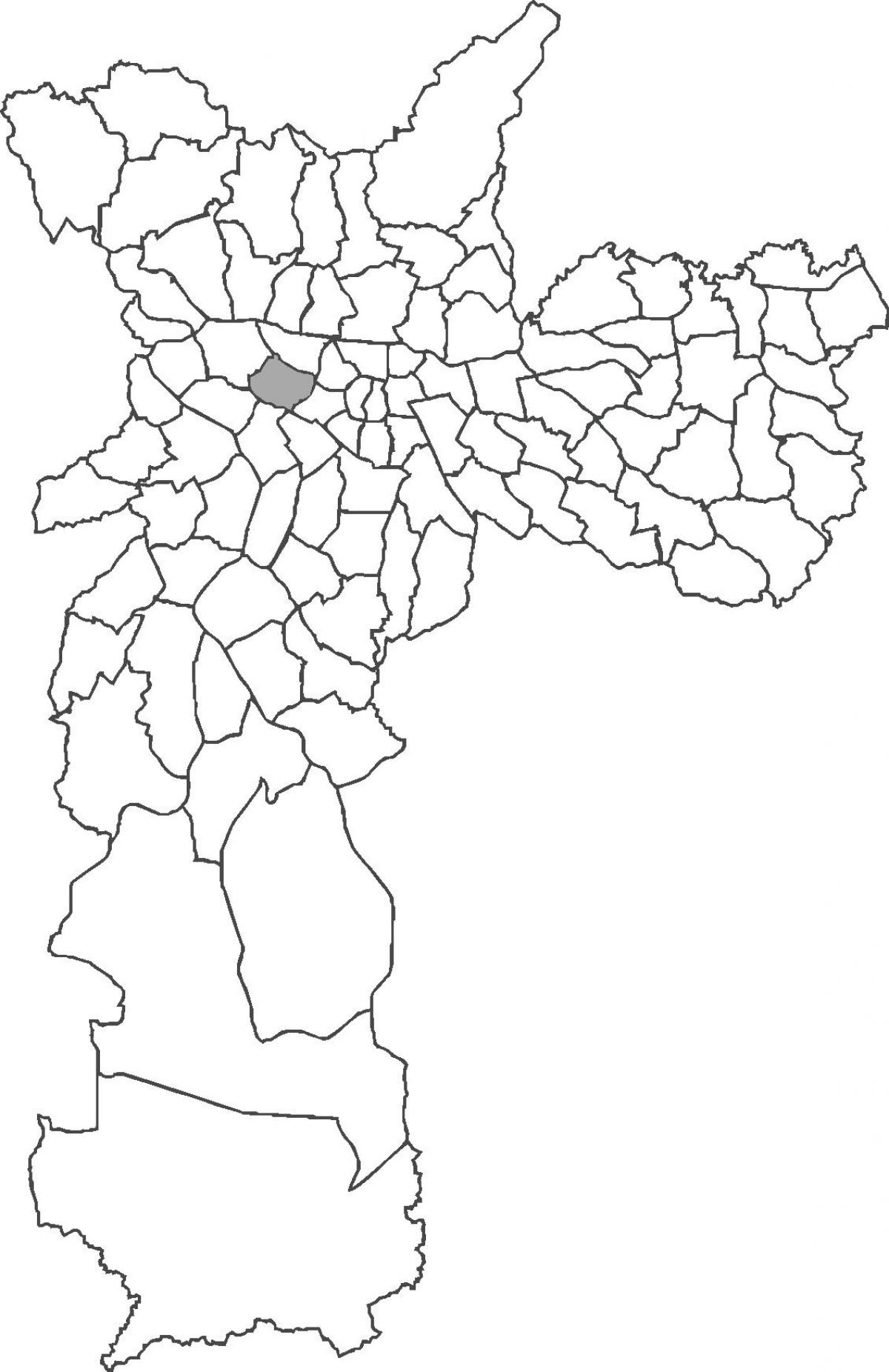 რუკა Perdizes უბანი