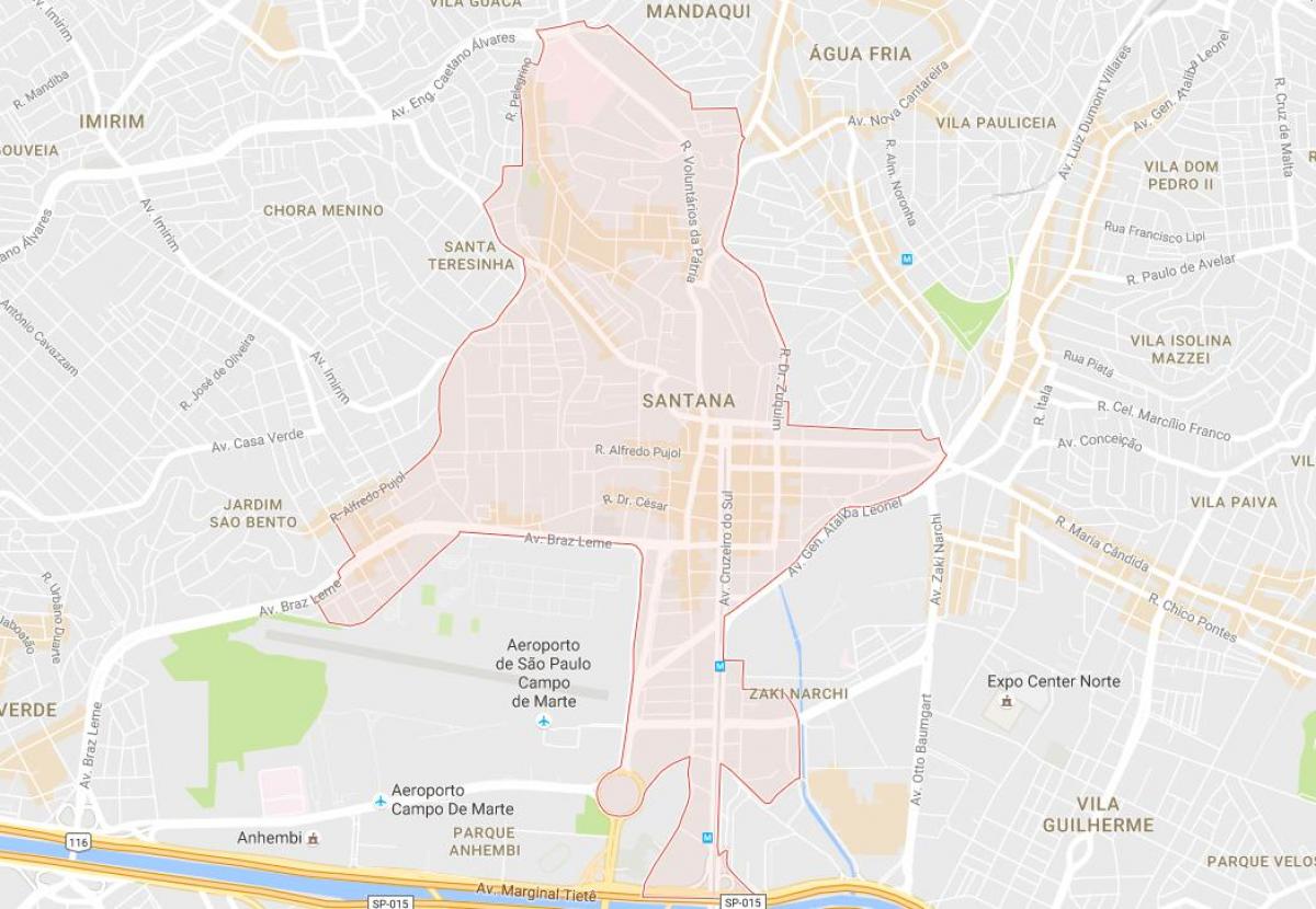 რუკა Santana São Paulo