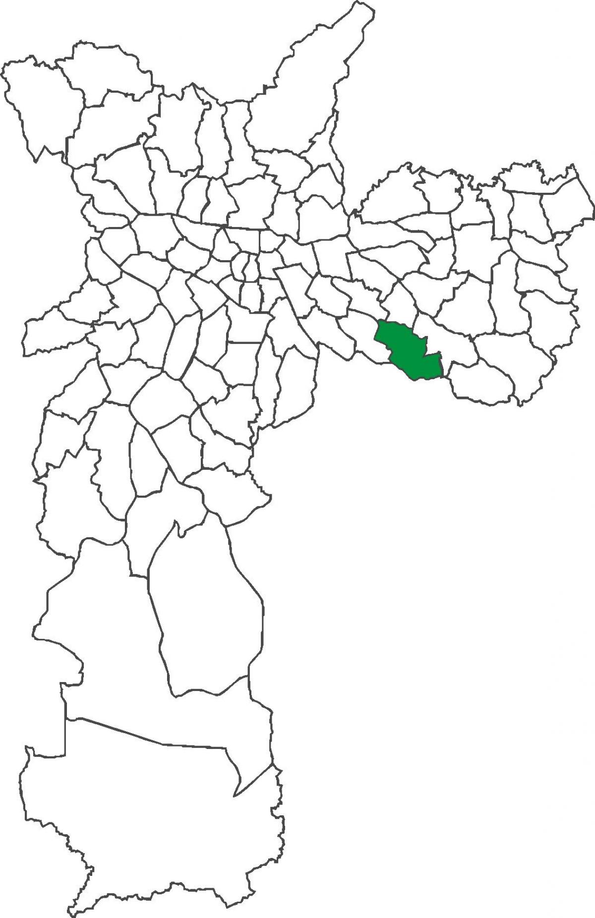 რუკა Sapopemba უბანი