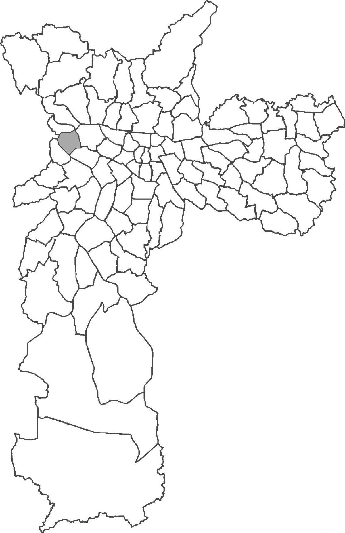 რუკა Vila Leopoldina უბანი