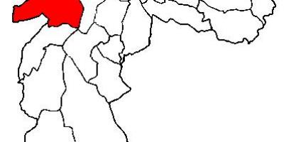 რუკა Butantã sub-prefecture São Paulo