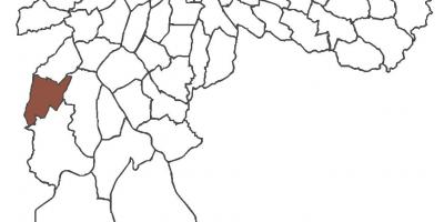 რუკა Capão Redondo უბანი
