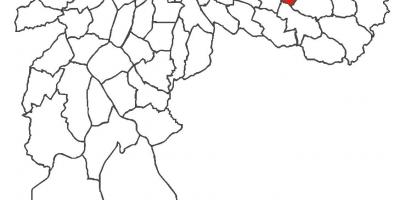 რუკა Cidade Líder უბანი