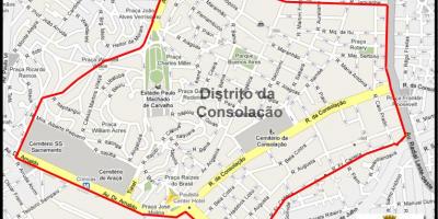 რუკა Consolação São Paulo