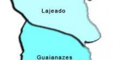 რუკა Guaianases sub-prefecture