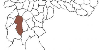 რუკა Jardim São Luís უბანი