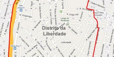 რუკა Liberdade São Paulo