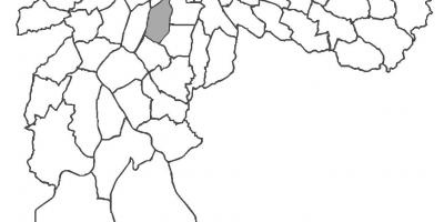 რუკა Moema უბანი