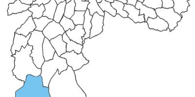 რუკა Parelheiros უბანი