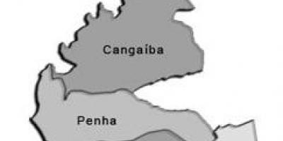 რუკა Penha sub-prefecture