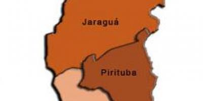 რუკა Pirituba-Jaraguá sub-prefecture