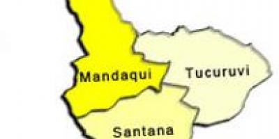 რუკა Santana sub-prefecture