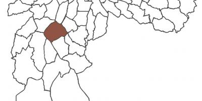 რუკა Santo Amaro უბანი