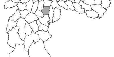 რუკა Saúde უბანი