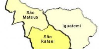 რუკა São Mateus sub-prefecture