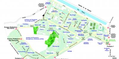 რუკა უნივერსიტეტი of São Paulo - USP