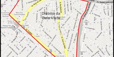 რუკა ბელა Vista São Paulo