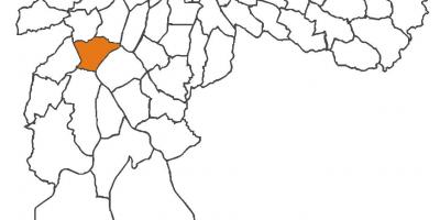 რუკა Vila Andrade უბანი