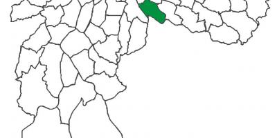 რუკა Vila Prudente უბანი