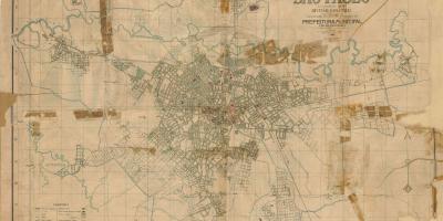რუკა ყოფილი São Paulo - 1916
