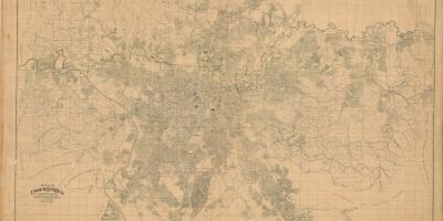 რუკა ყოფილი São Paulo - 1943