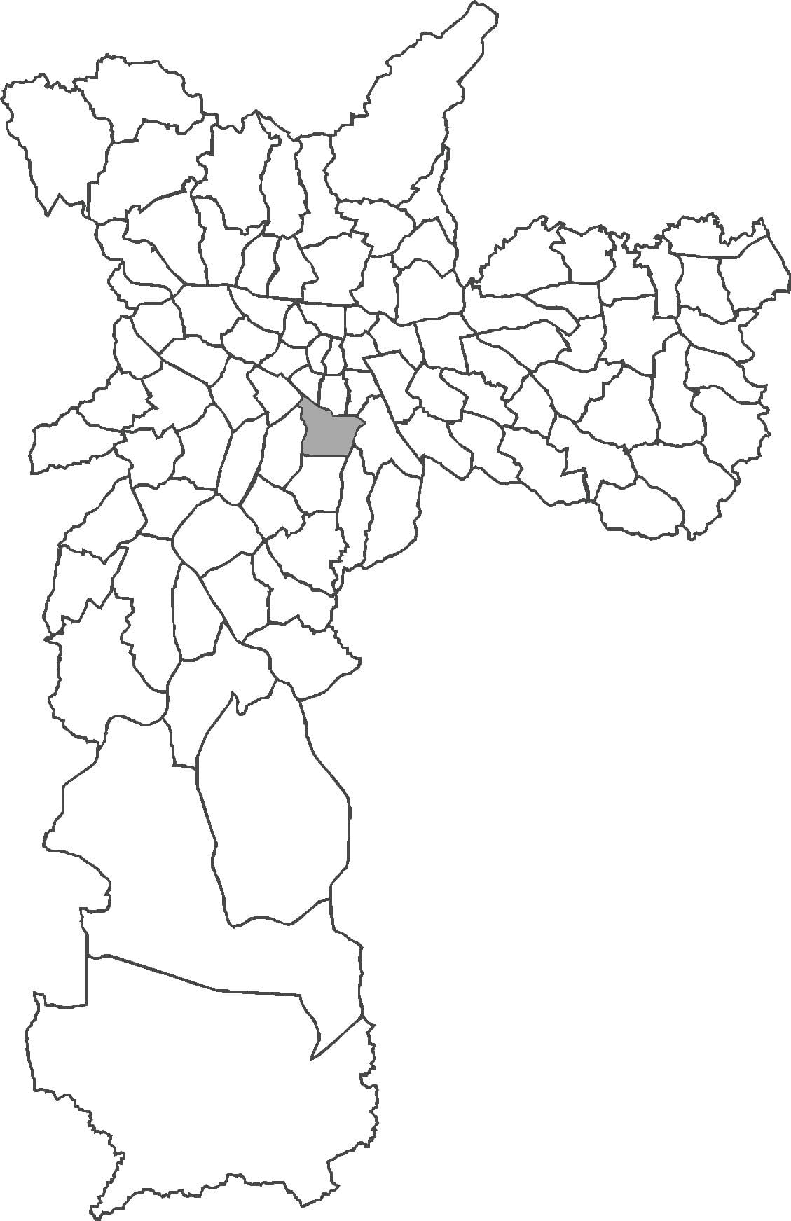 რუკა Vila მარიანა უბანი