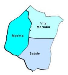 რუკა Vila მარიანა sub-prefecture