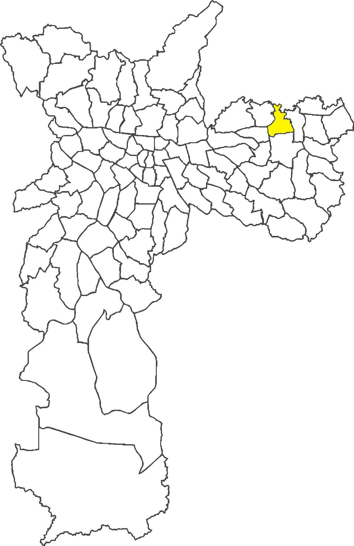 რუკა Vila Jacuí უბანი