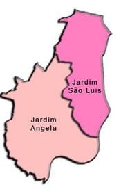 რუკა მ'Boi Mirim sub-prefecture