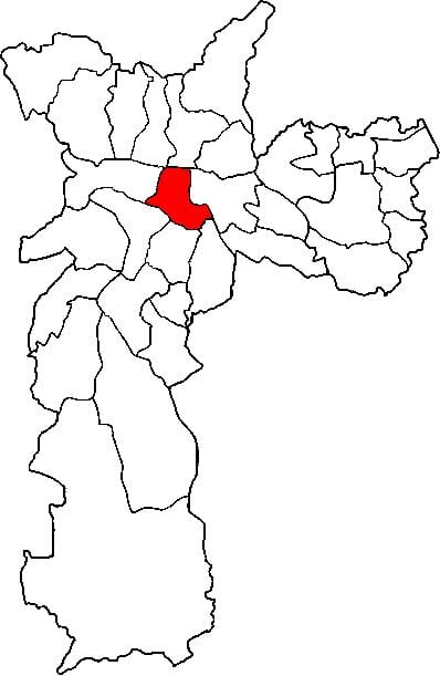 რუკა სა sub-prefecture São Paulo