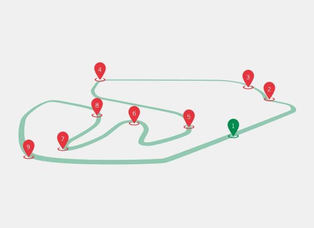 რუკა GP F1, ბრაზილია,