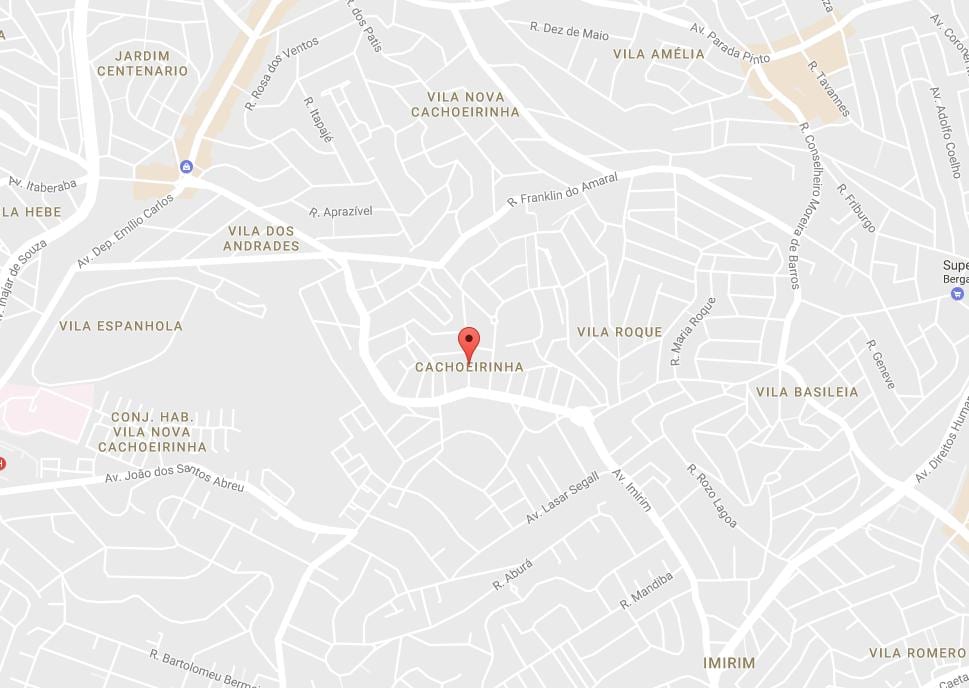 რუკა Cachoeirinha São Paulo