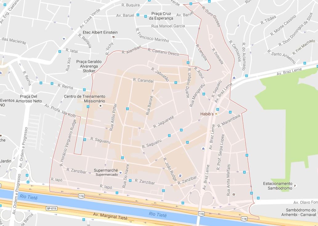 რუკა Casa Verde São Paulo