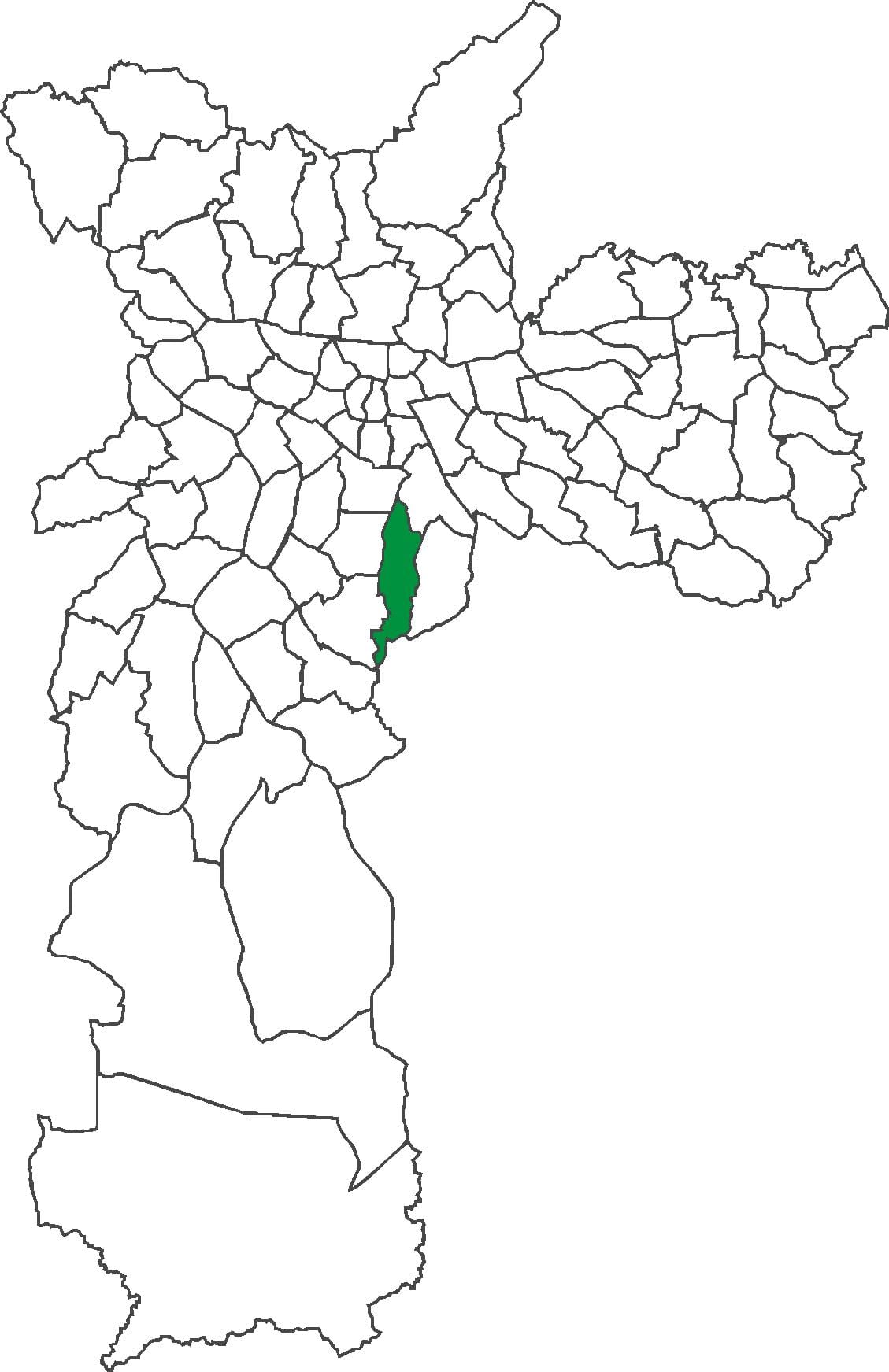 რუკა Cursino უბანი