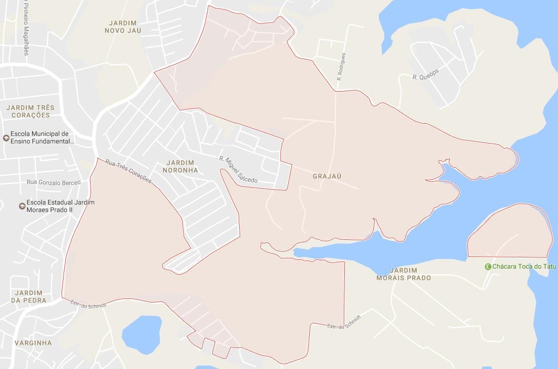 რუკა Grajaú São Paulo