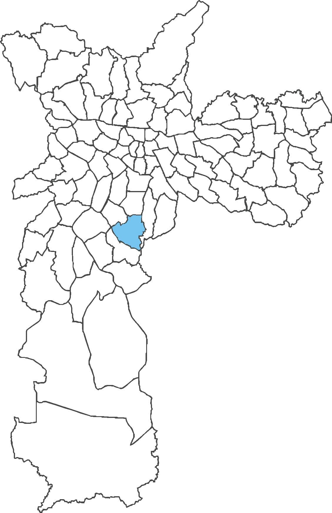 რუკა Jabaquara უბანი
