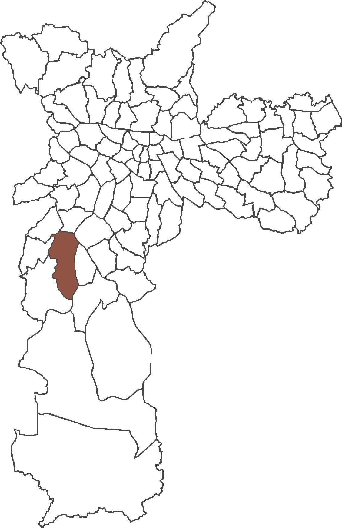 რუკა Jardim São Luís უბანი
