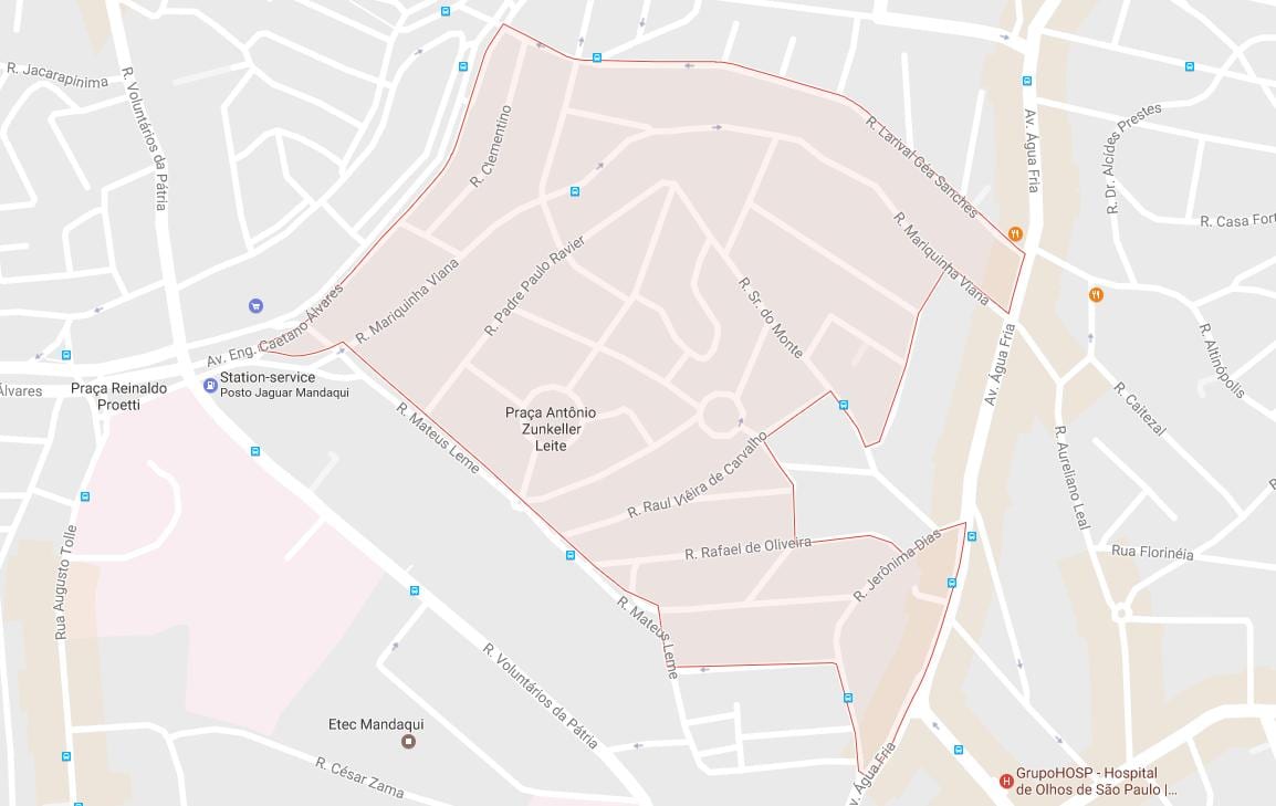 რუკა Mandaqui São Paulo