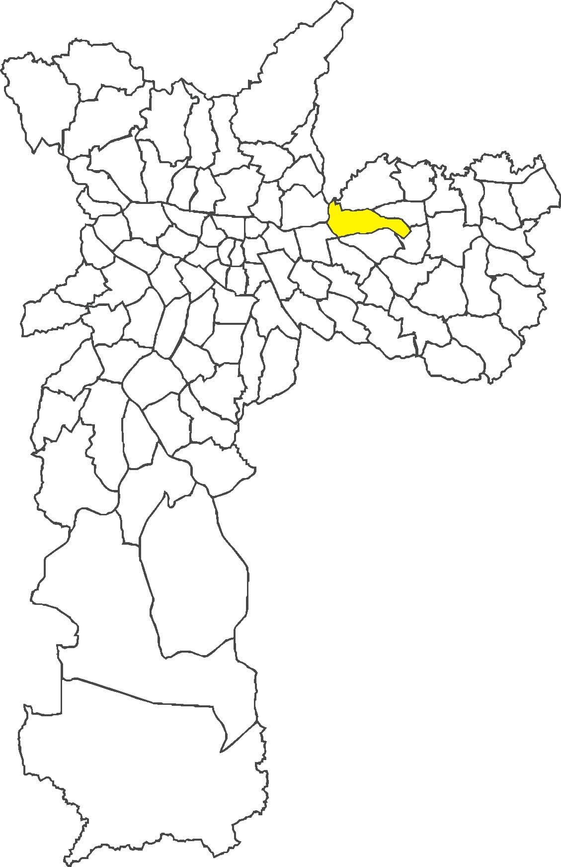 რუკა Penha უბანი