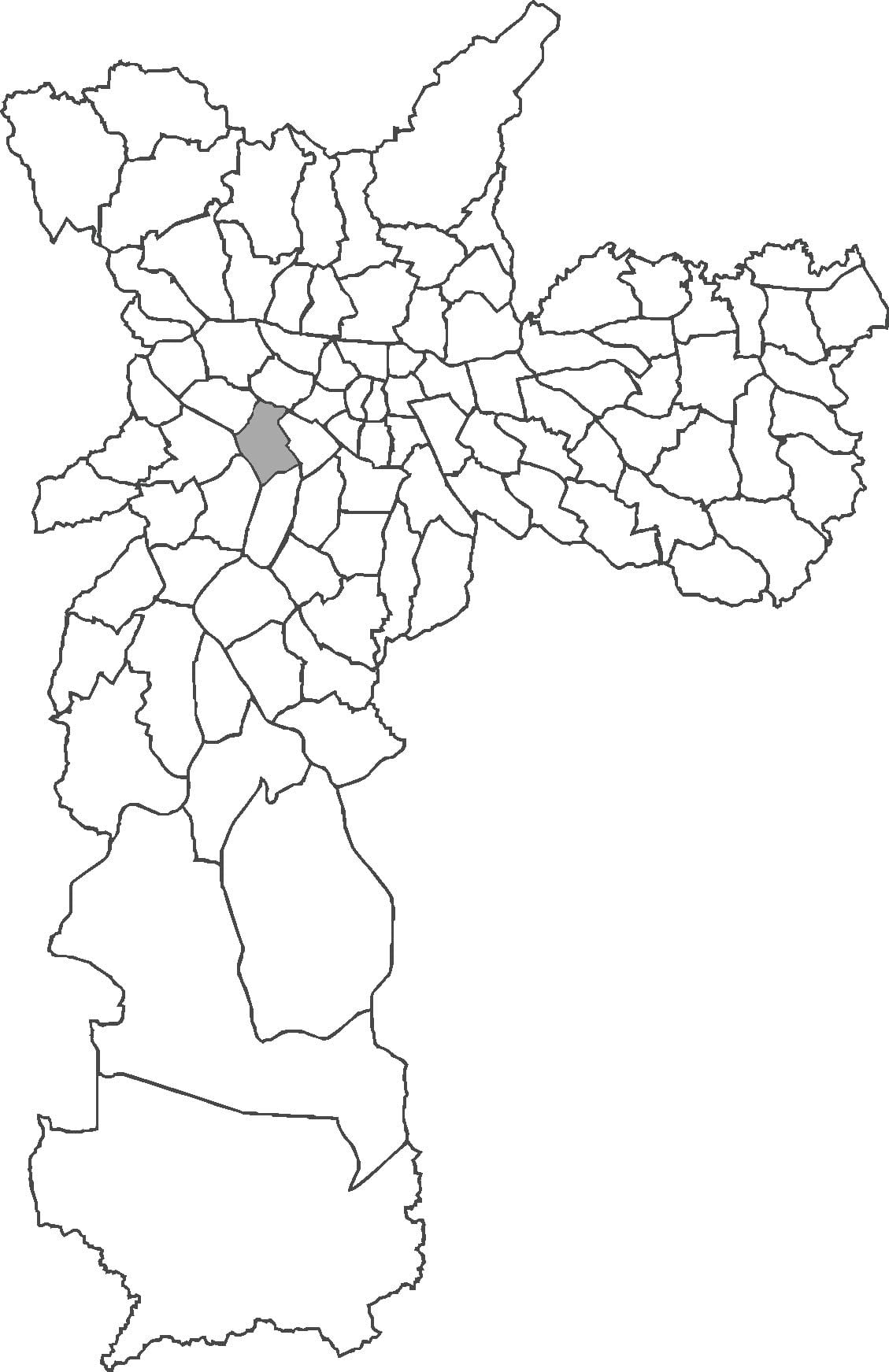 რუკა Pinheiros უბანი