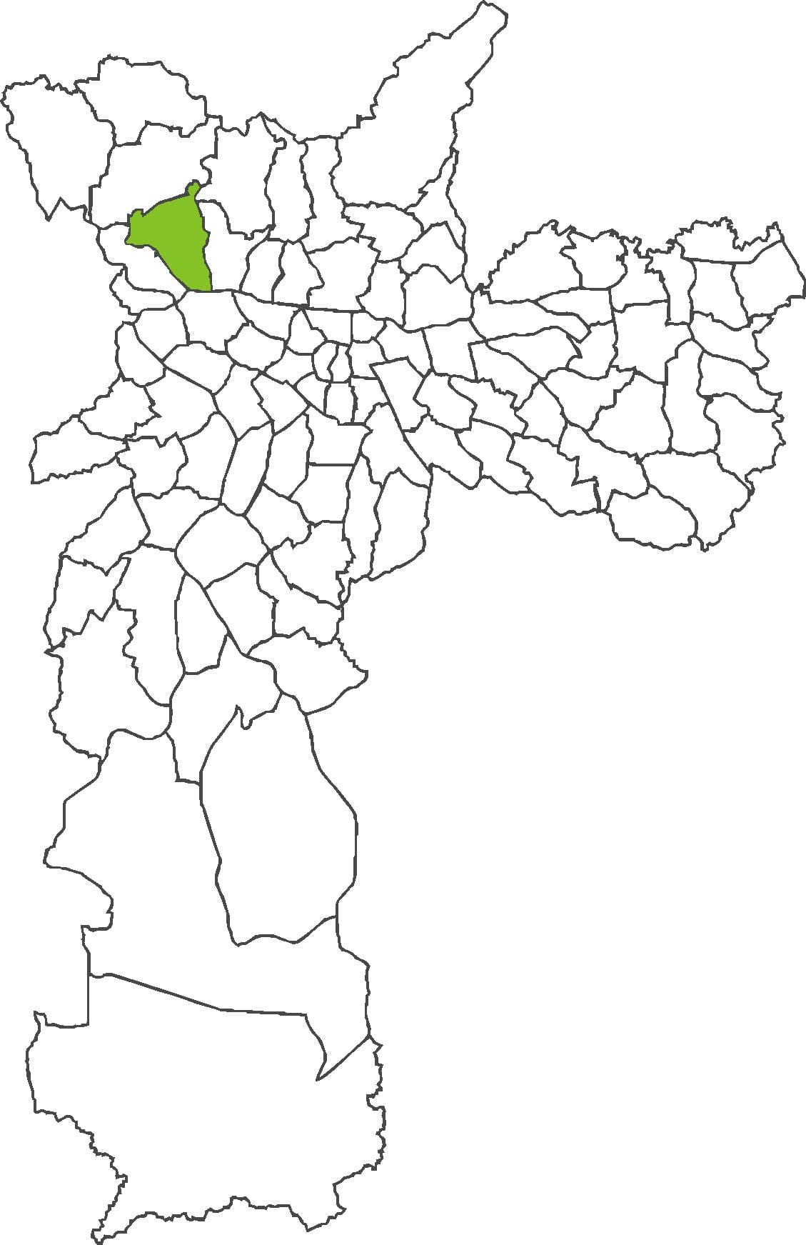 რუკა Pirituba უბანი