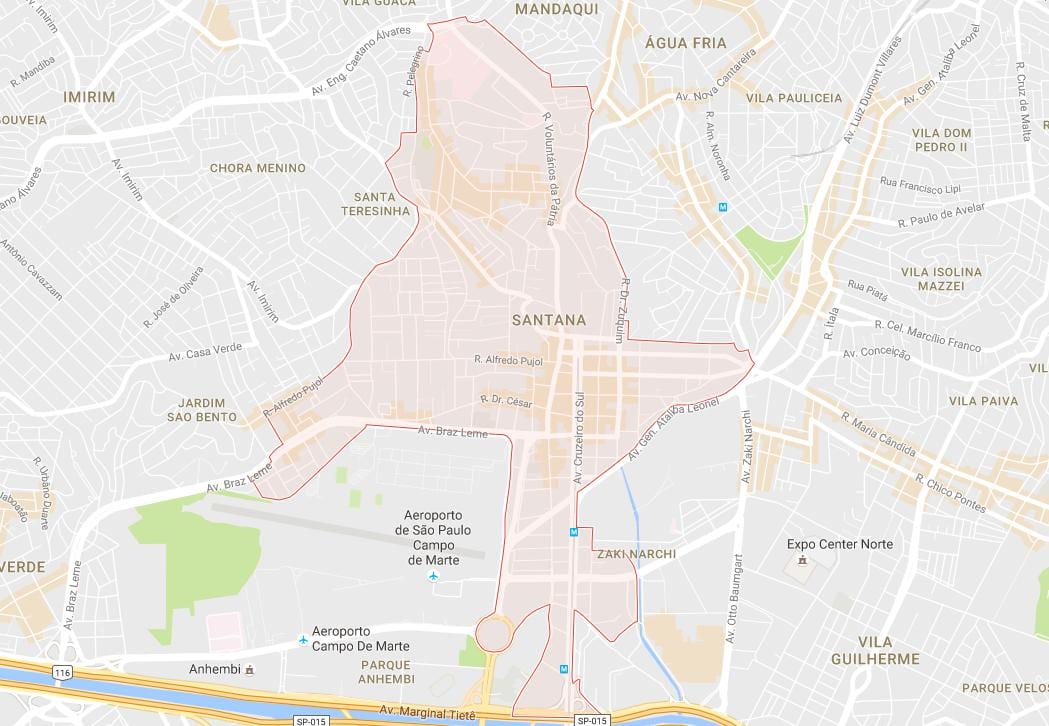 რუკა Santana São Paulo