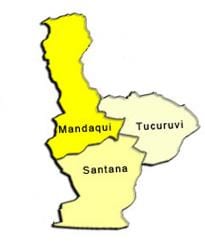რუკა Santana sub-prefecture