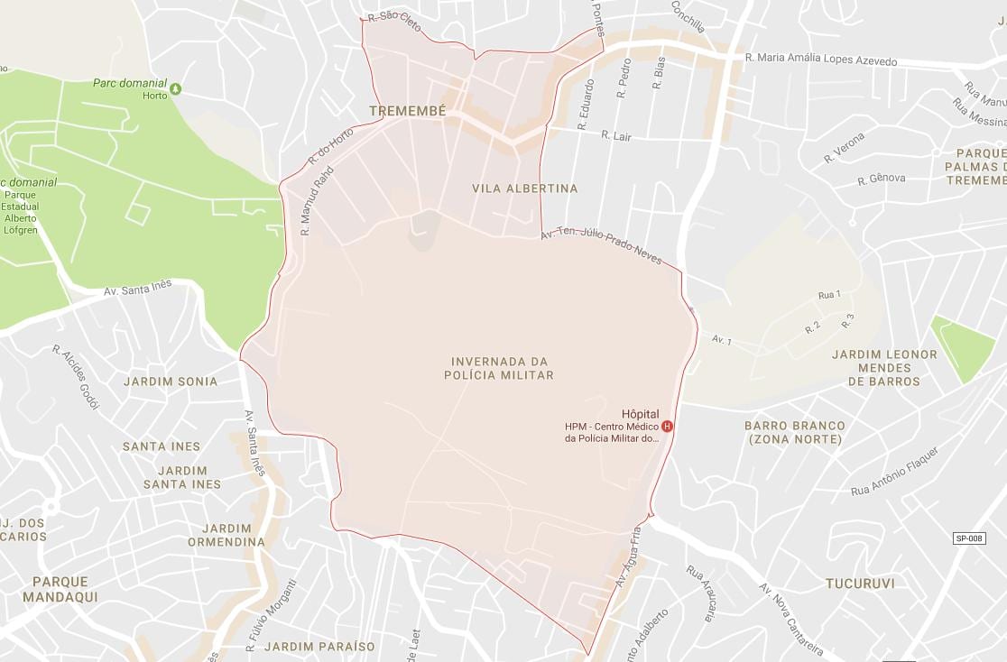 რუკა Tremembé São Paulo