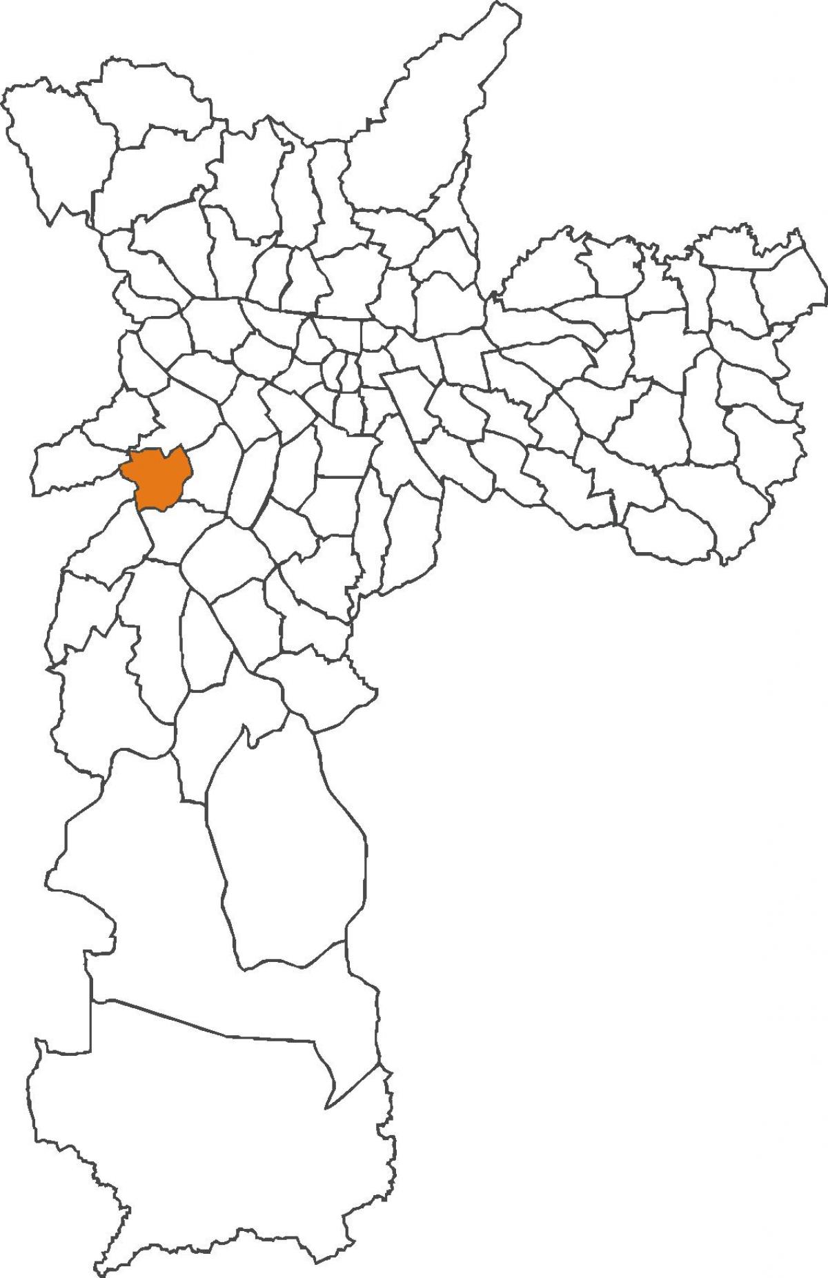 რუკა Vila Sônia უბანი